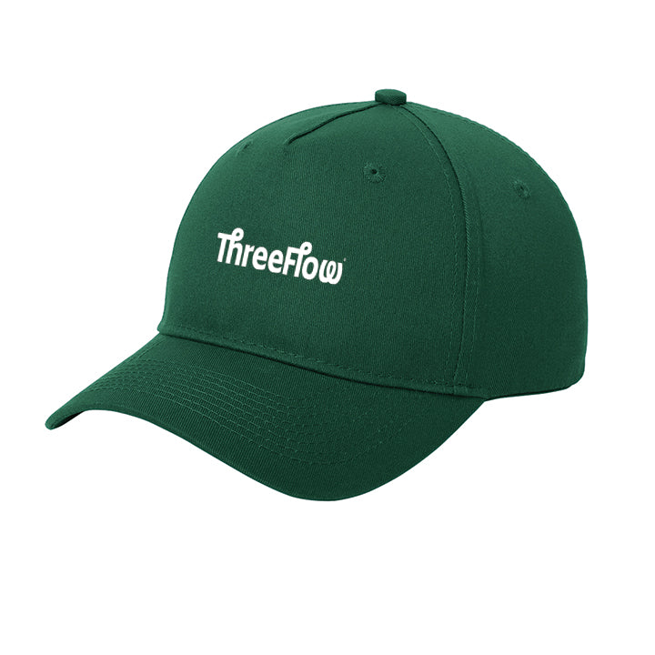 Port & Company Five-Panel Twill Cap - V2